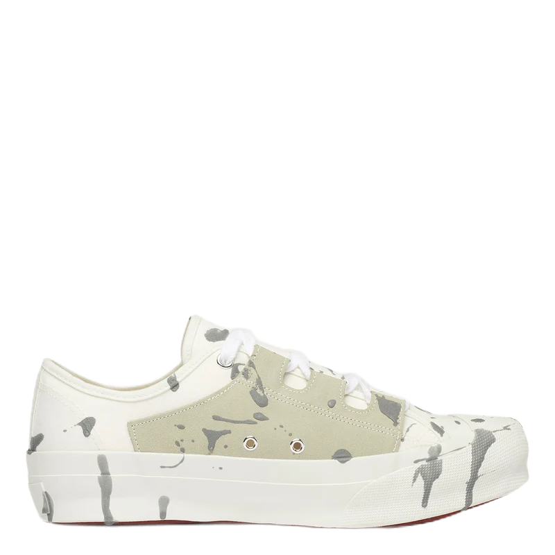 Asymmetric Ghilie Sneaker White