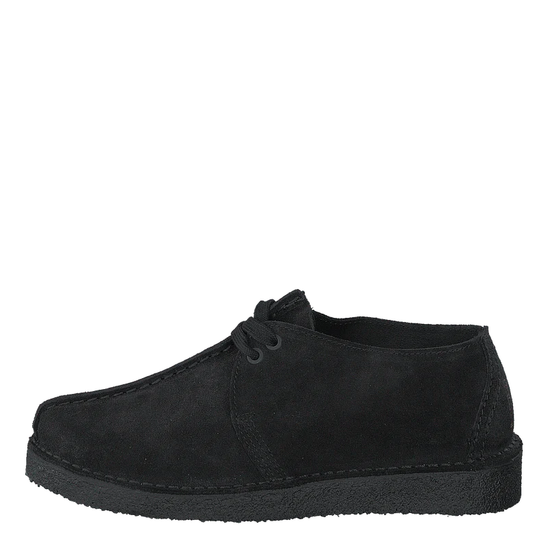 Desert Trek Black Suede