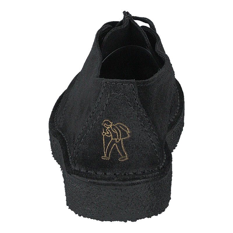 Desert Trek Black Suede
