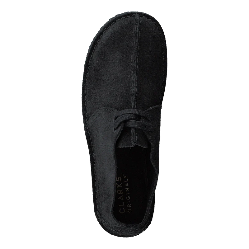 Desert Trek Black Suede