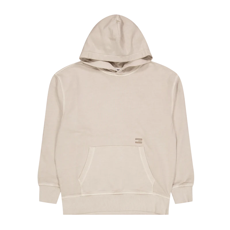 Tjm Rlx Tonal Badge Hoodie Newsprint