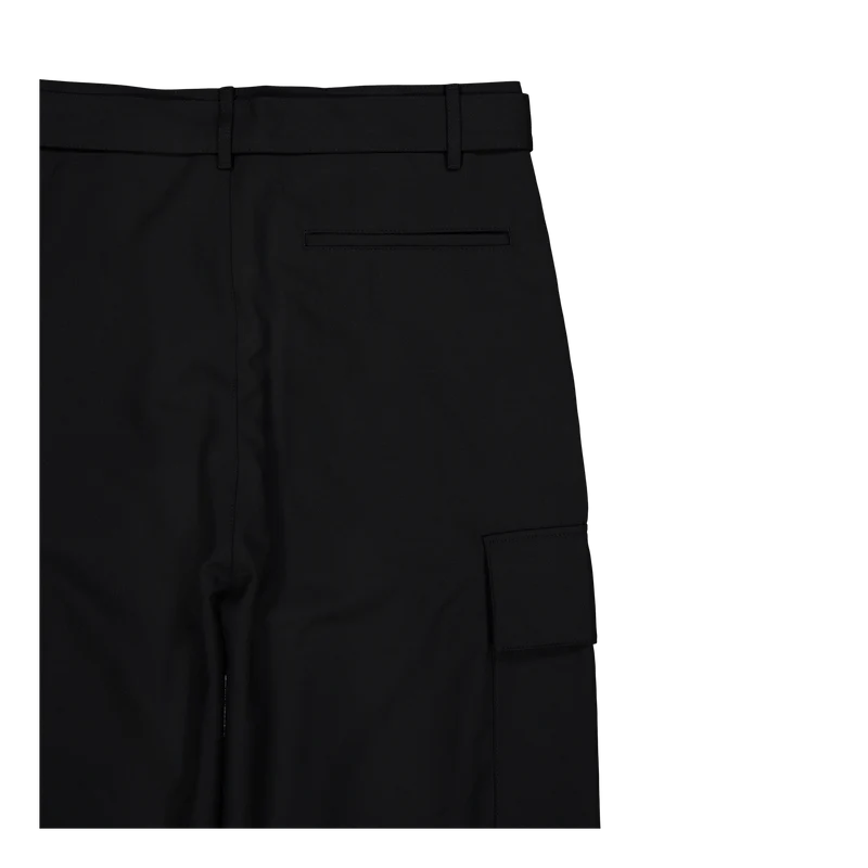 Tjcu Wide Fit Cargo Trousers Black