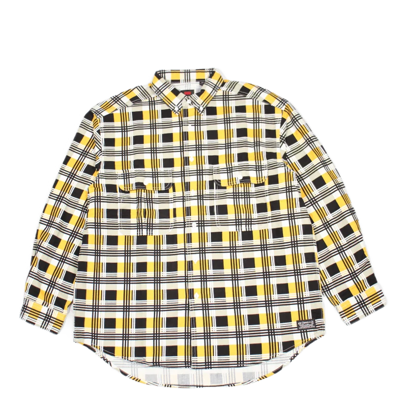 Skate L/s Woven Printed Black Multi-color