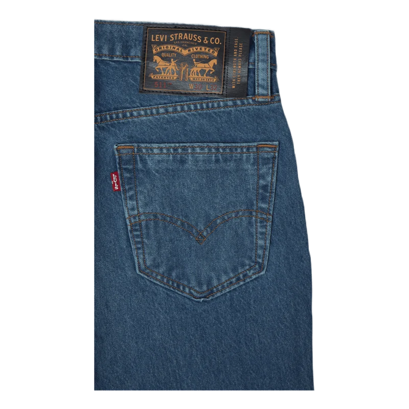 Skate 511 Slim 5 Pocket Cyco Med Indigo - Flat Finish