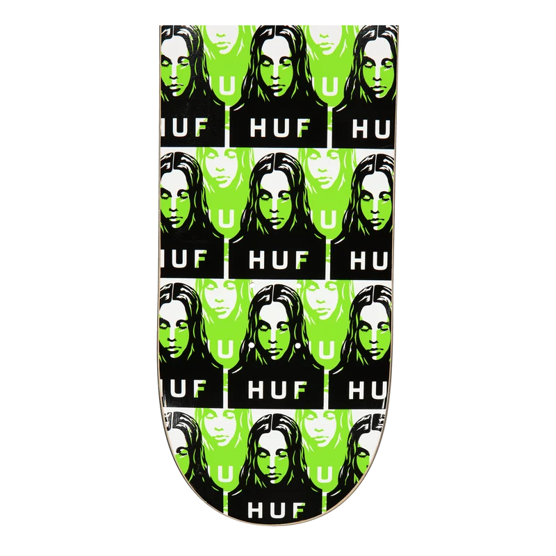 Huf X X-girl Skatedeck Green