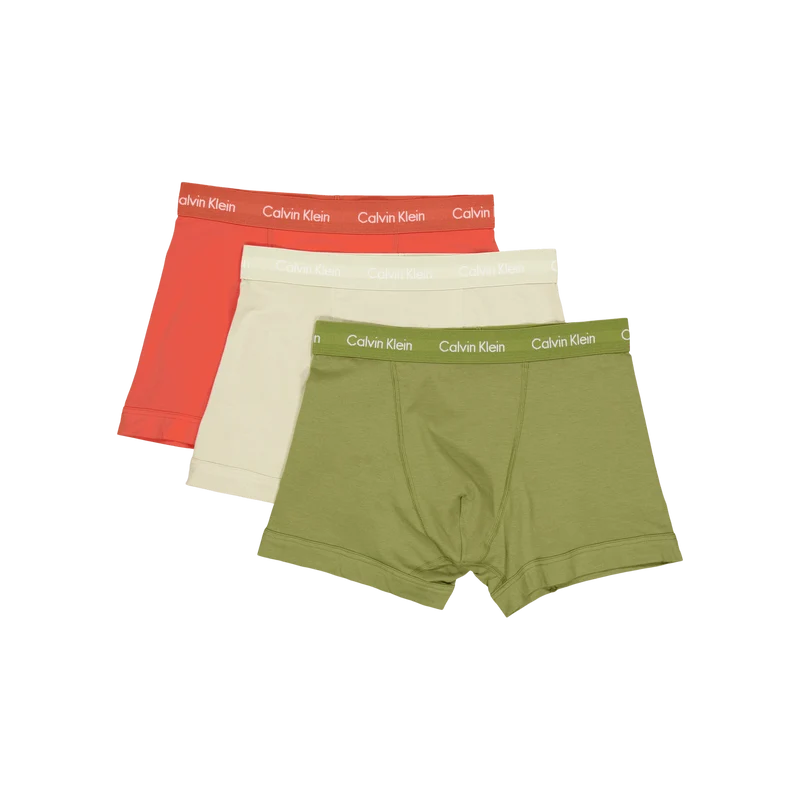 Cotton Stretch Trunk 3pk Multi
