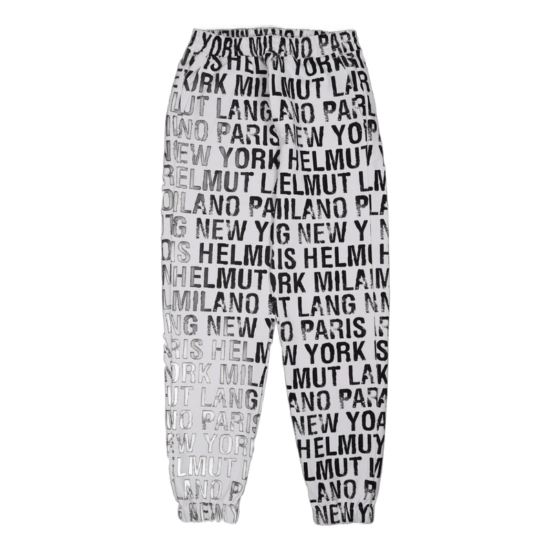 All Over Jogger.all White