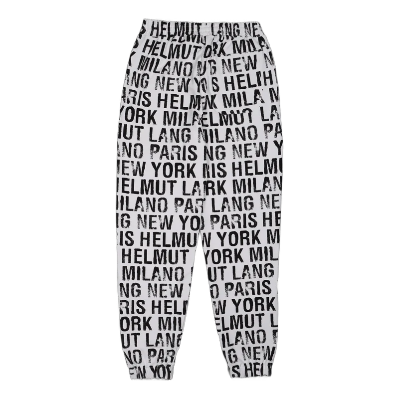 All Over Jogger.all White
