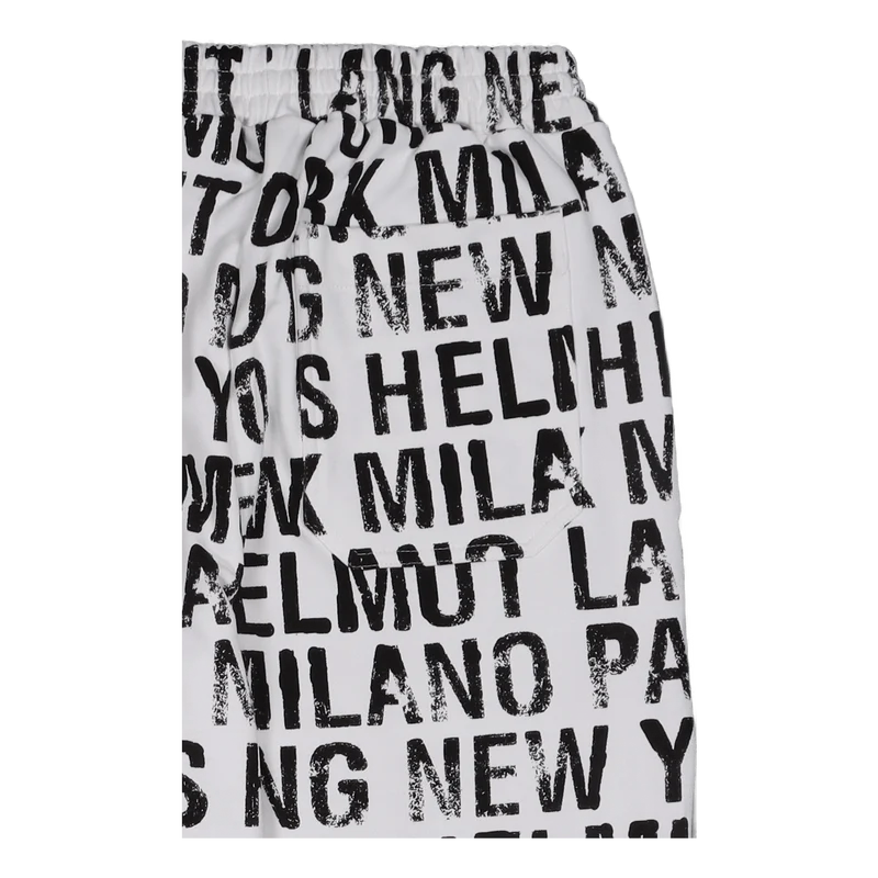 All Over Jogger.all White