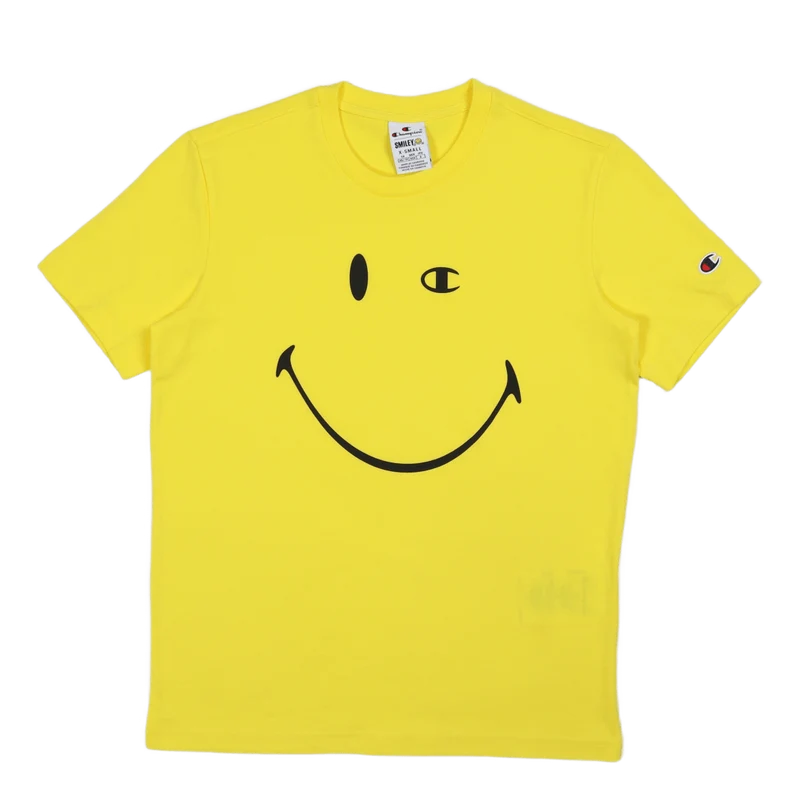 Champion X Smiley - Crewneck T Blazing Yellow