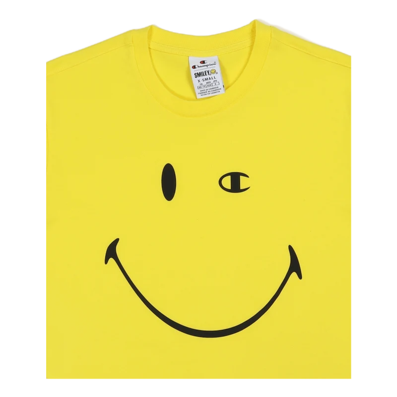 Champion X Smiley - Crewneck T Blazing Yellow