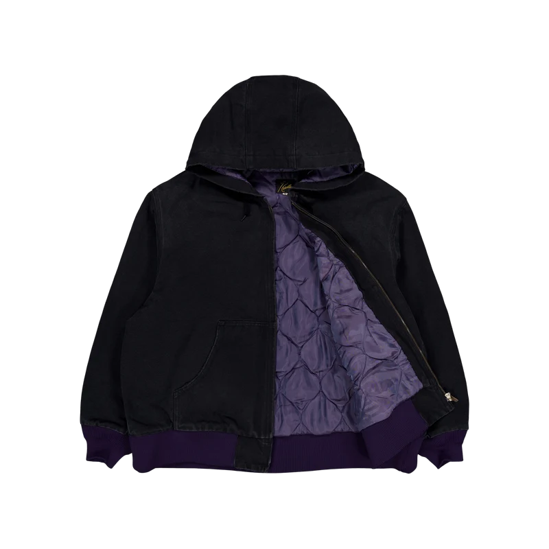 Needles Zipped Work Hoody - 16 Black