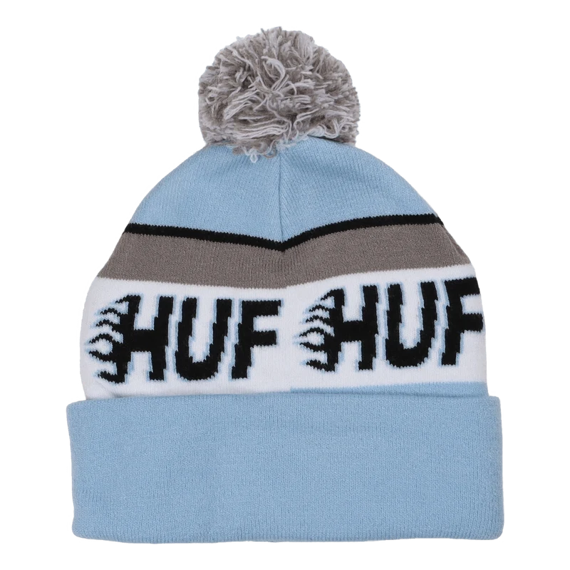 Enforcer Pom Beanie Lblue