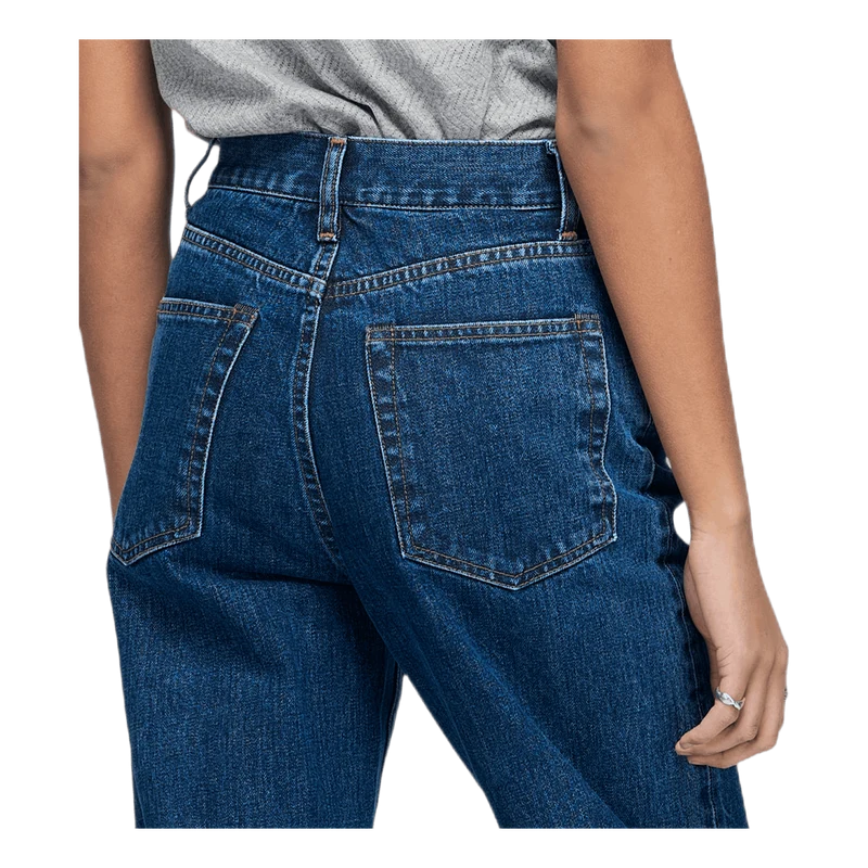 Fem Hi Straight Jeans Blue