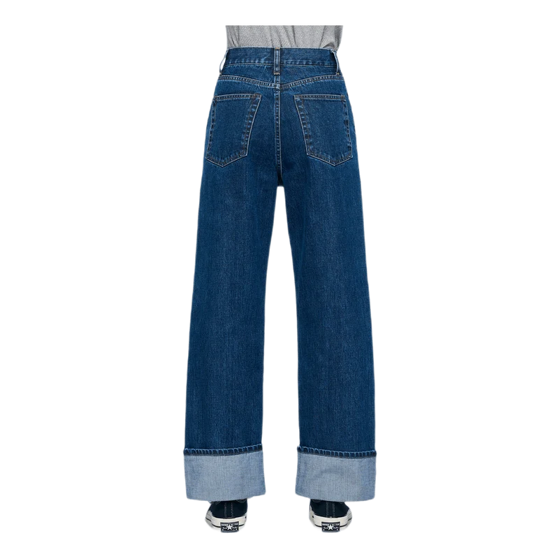 Fem Hi Straight Jeans Blue