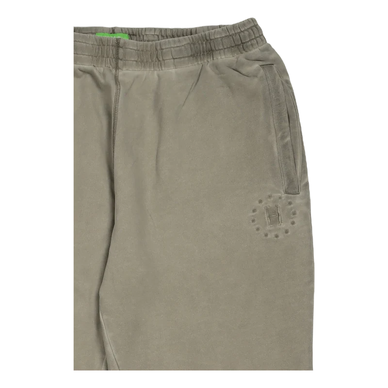 12 Galaxies Faded Fleece Pant Khaki