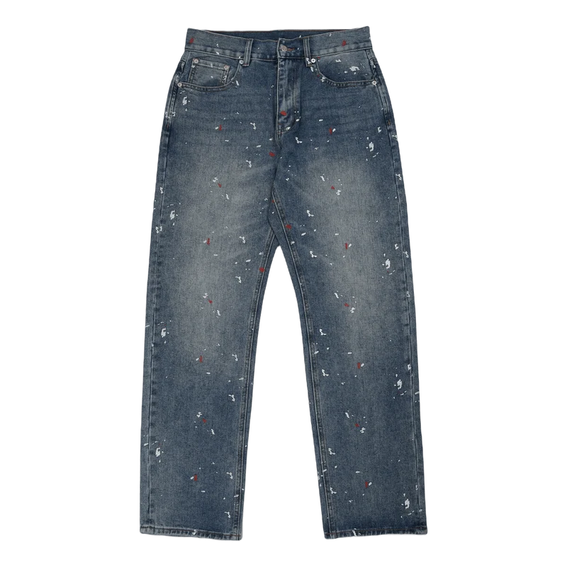 Denim Pants Stonewash Blue