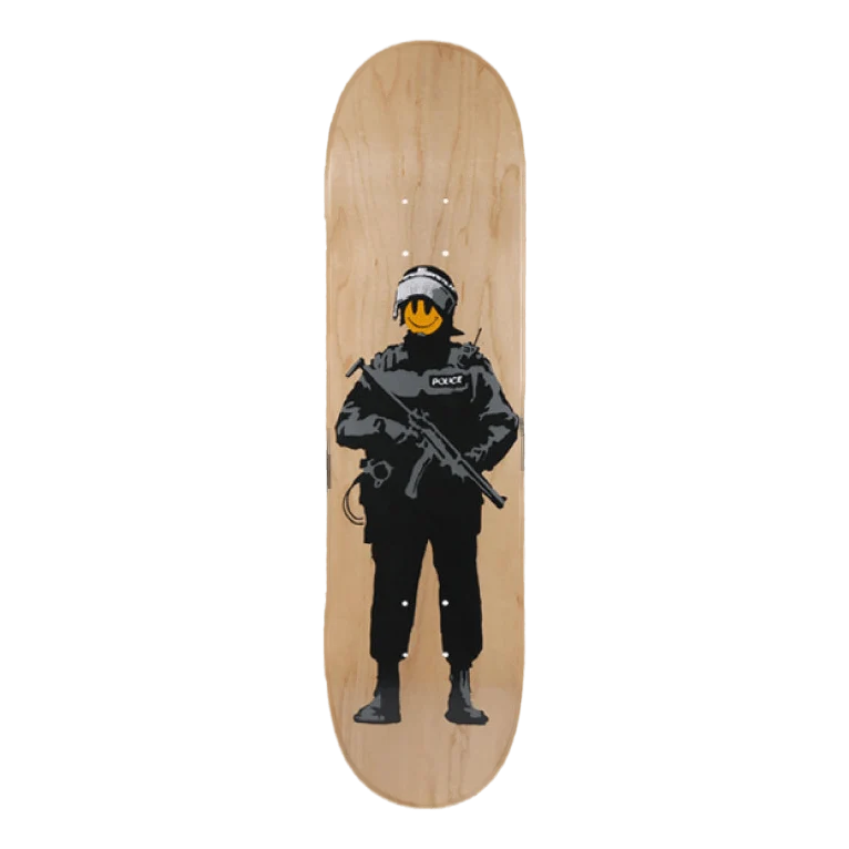 Skateboard Deck Riot Cop Multi