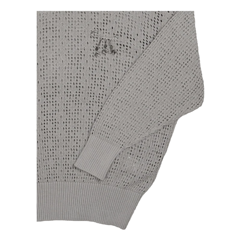 Hoodied Knit Grey