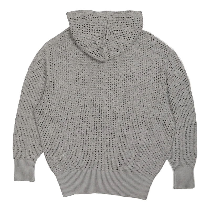 Hoodied Knit Grey