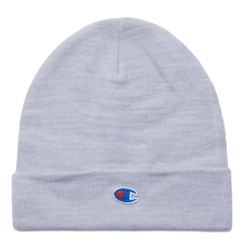 Logo Beanie Cap Gray