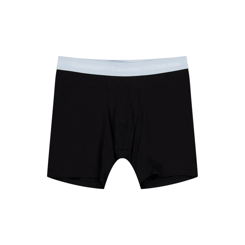 Cotton Stretch Boxer Brief 3pk Black