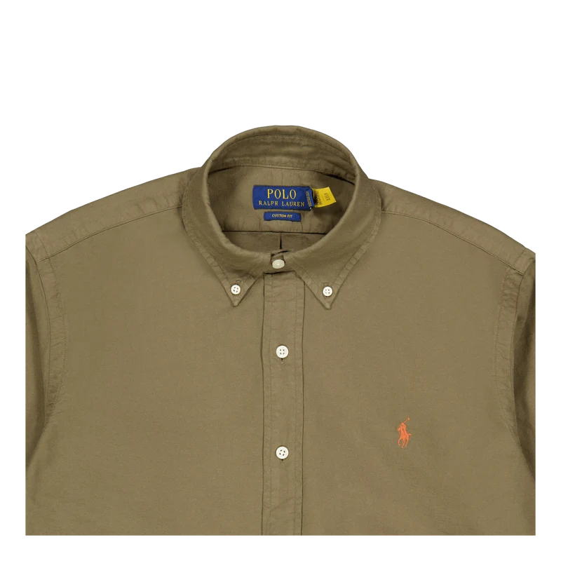 Polo Ralph Lauren Gd Oxford Custom Fit Shirt 006 Canopy Olv