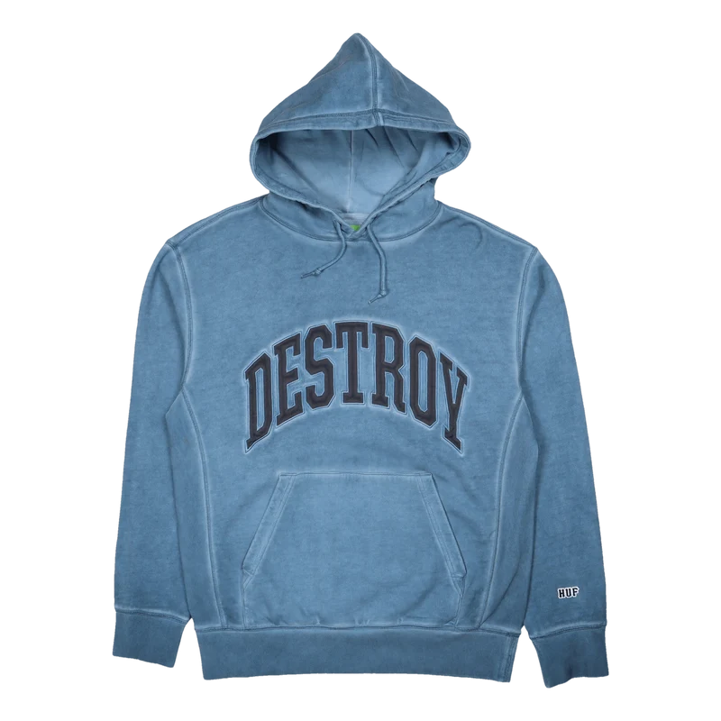 Destroy Rebuild Faded P/o Hood Blue