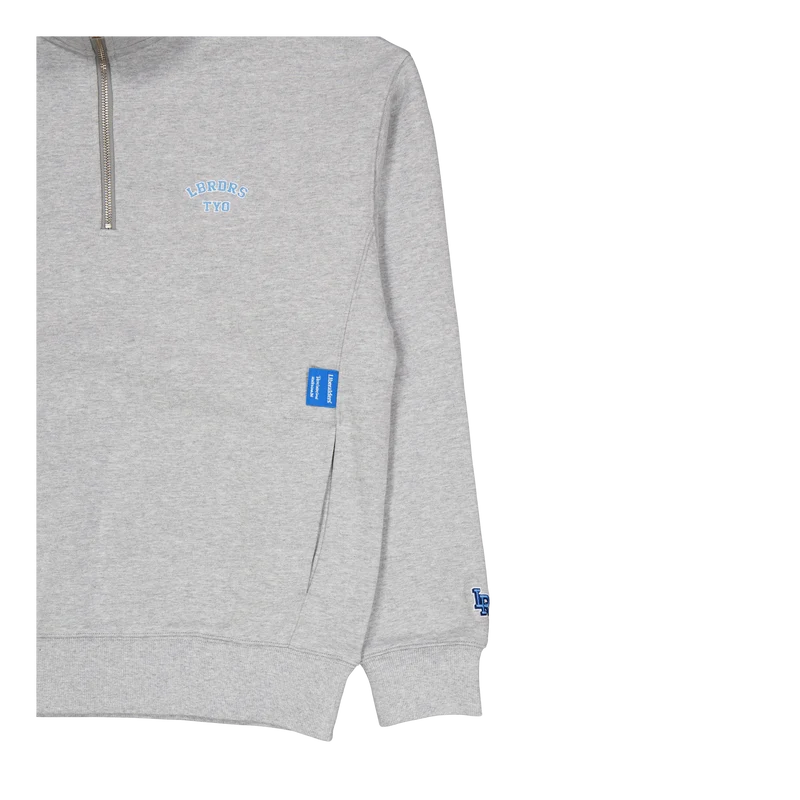 Heavy Weight Fleece Half Zip Gray