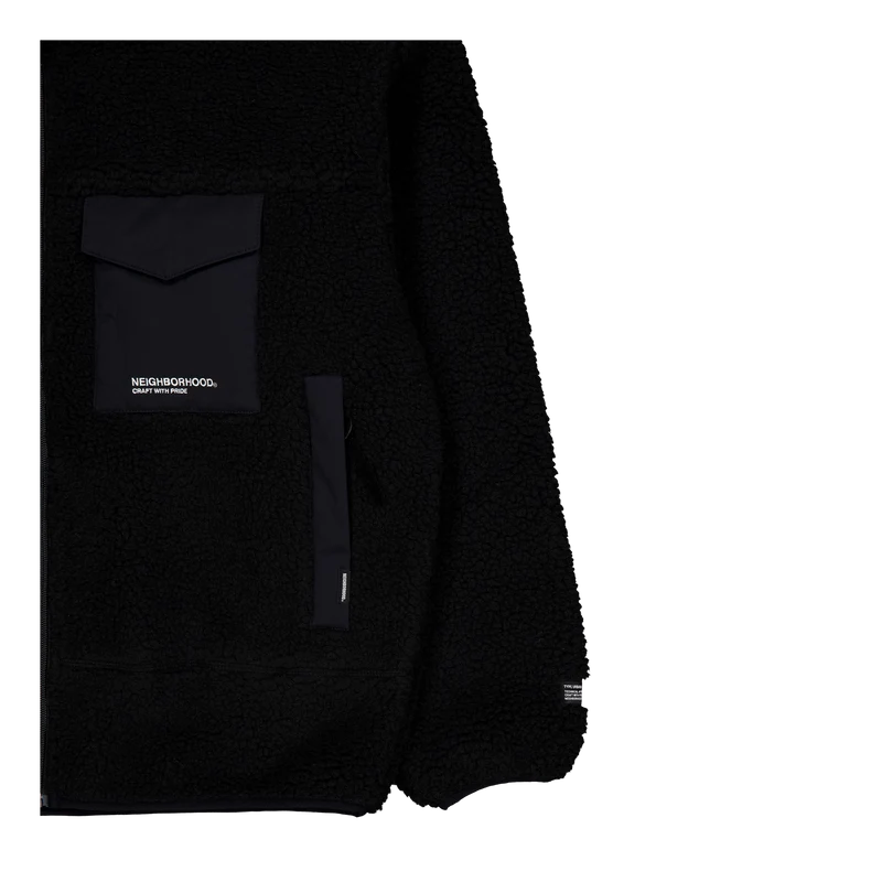 Boa Fleece Jacket Black