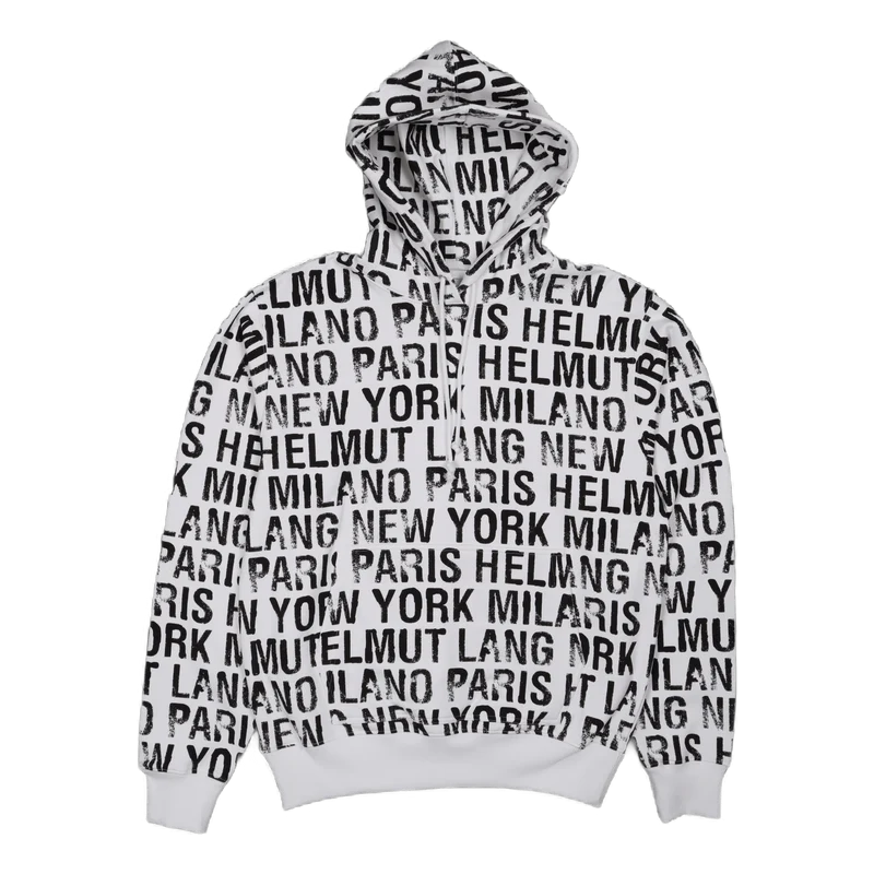 All Over Hoodie.all White