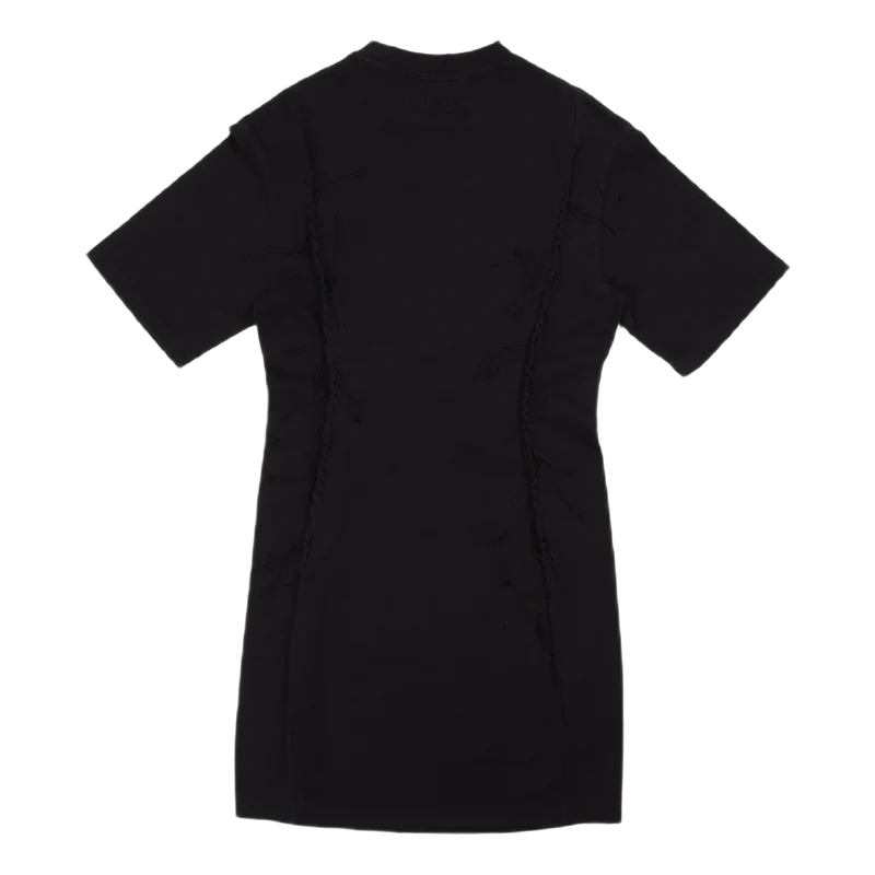Sharp Jersey Dress Faded Black