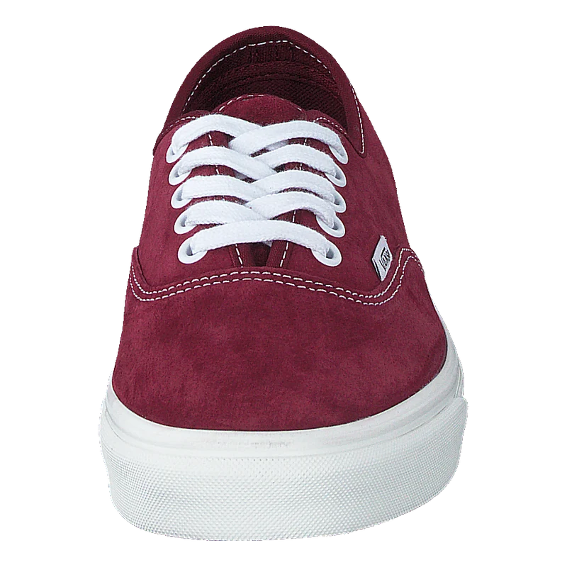 Ua Authentic (pig Suede)pomegrntsnwwht