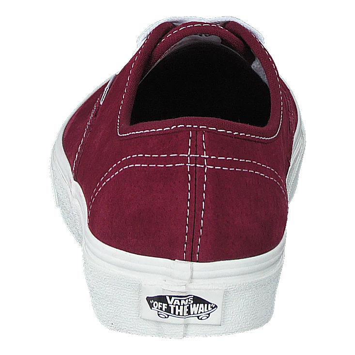 Ua Authentic (pig Suede)pomegrntsnwwht