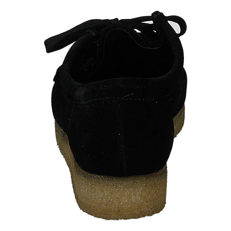 Wallabee Black Raffia