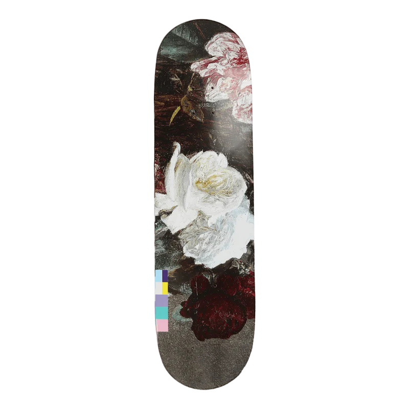 New Order Skateboard Deck Powe Multi