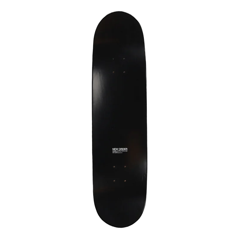 New Order Skateboard Deck Powe Multi