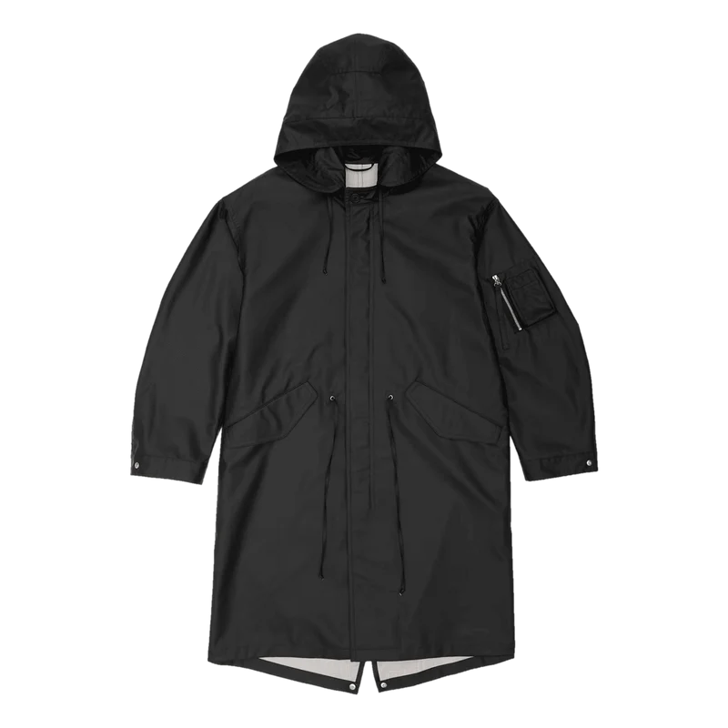 Rubber Parka.laminat Black