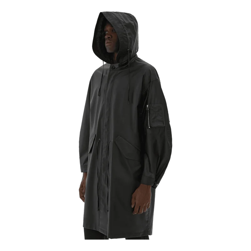 Rubber Parka.laminat Black