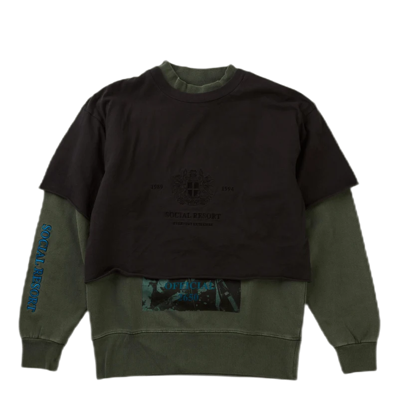 Layer Sweat Faded Green