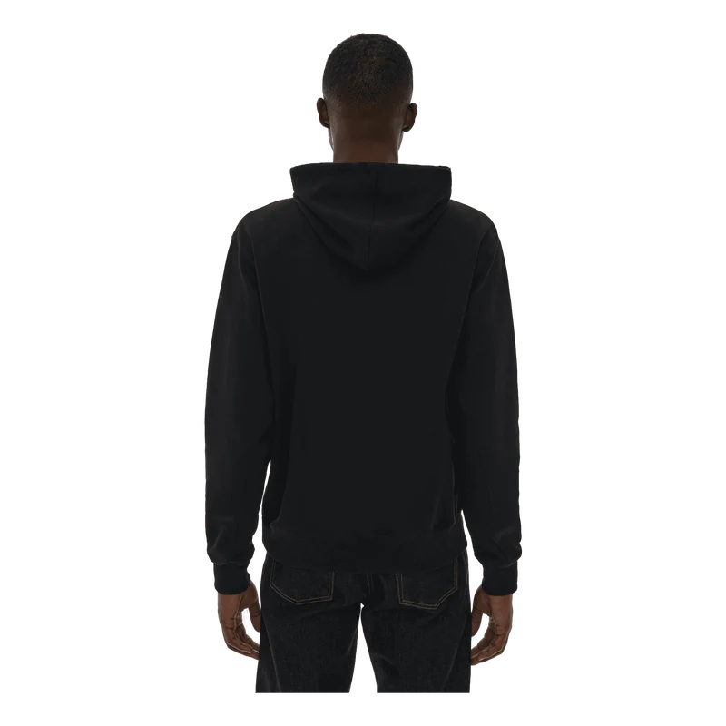Stripe Hoodie.bold T Black