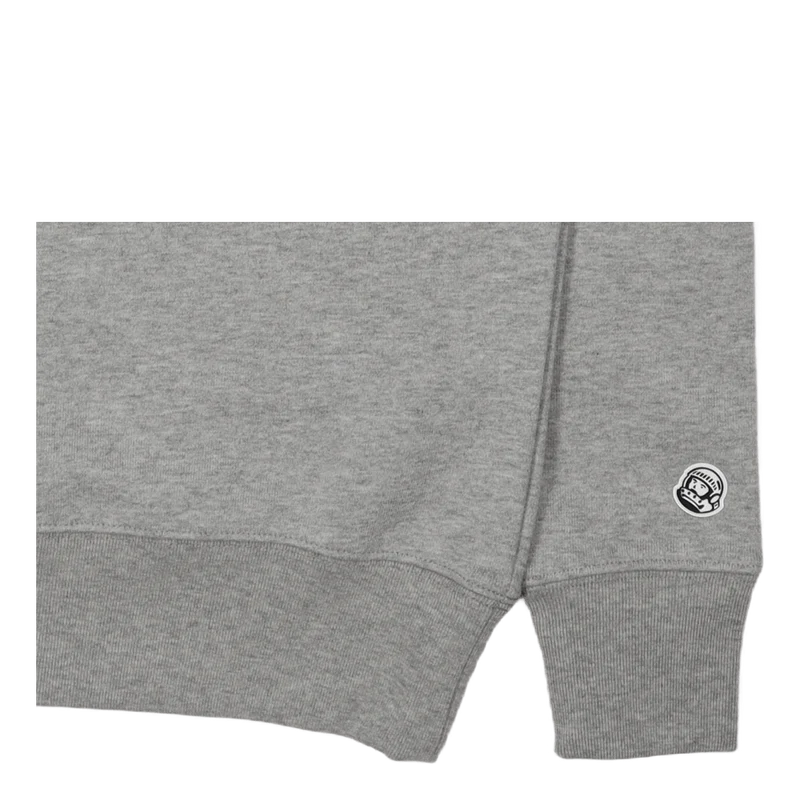 Dollar Logo Crewneck Heather Grey
