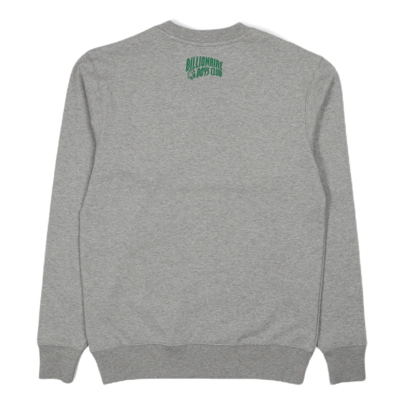 Dollar Logo Crewneck Heather Grey