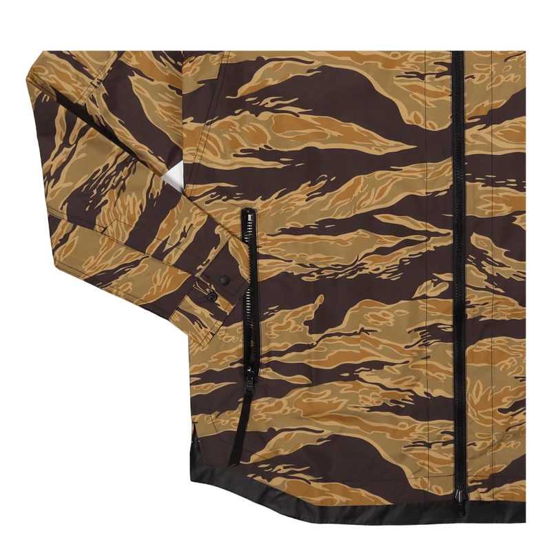 Camo Reversible Packaway Shirt Sunbleach Tigerstripe/black