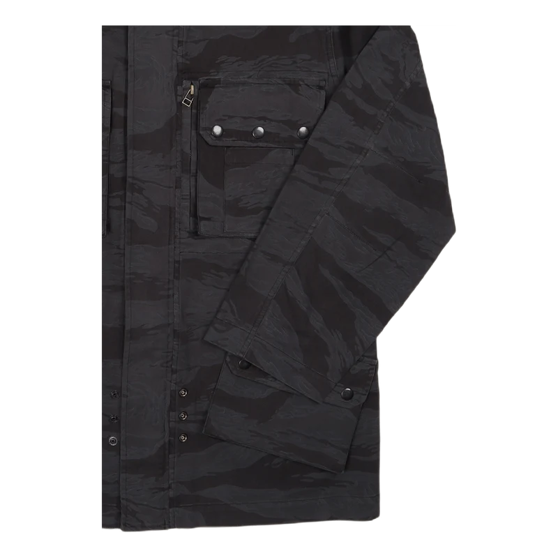 Camo Paratrooper Jacket Cotton Subdued Night Tigerstripe