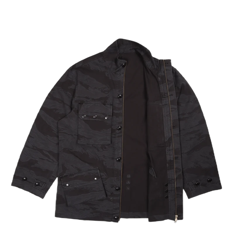 Camo Paratrooper Jacket Cotton Subdued Night Tigerstripe
