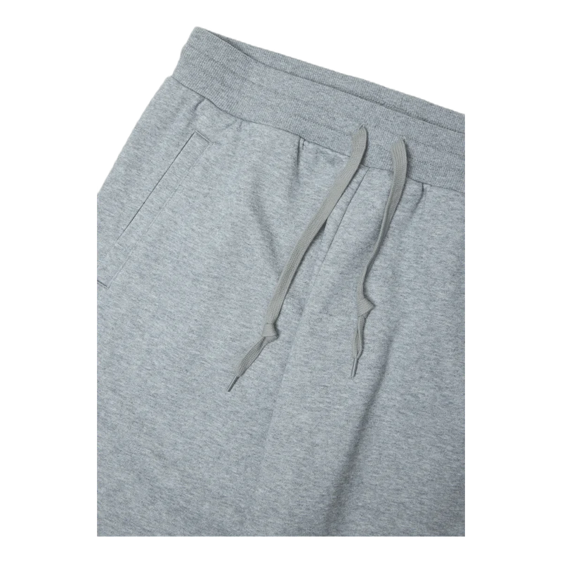 W' Script Embroidery Swt Pant Grey Heather / White