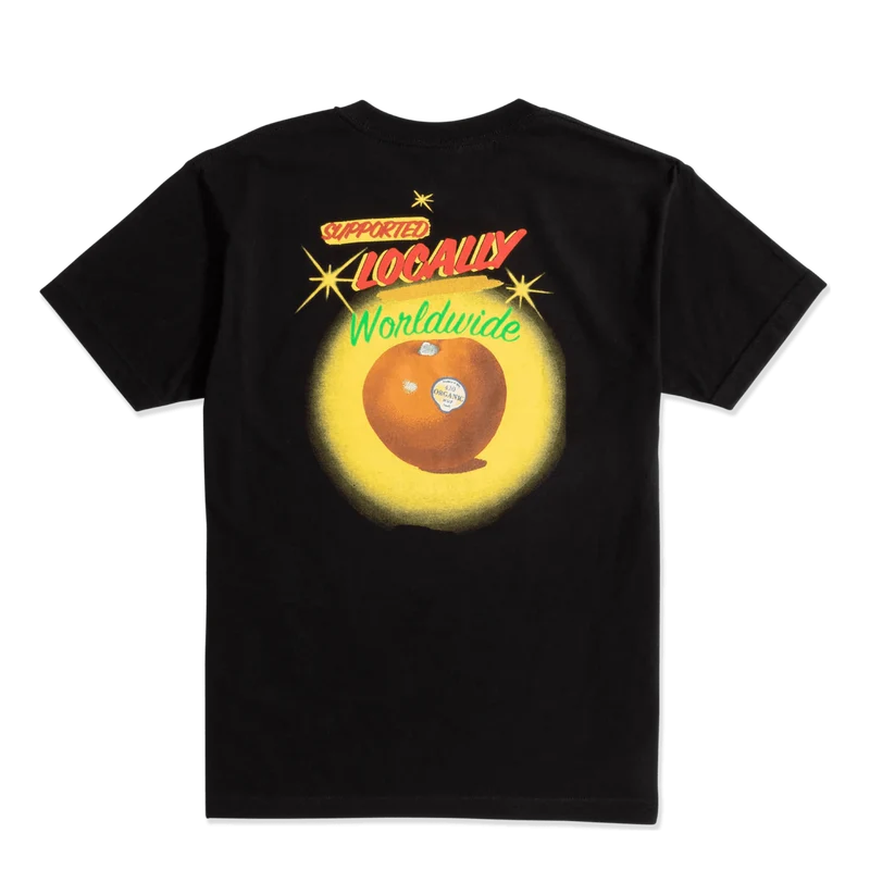 Local Support S/s Tee Black