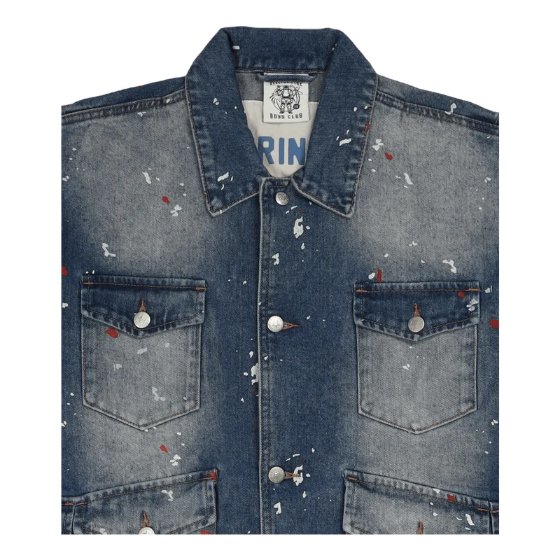 Denim Jungle Fatigue Stonewash Blue