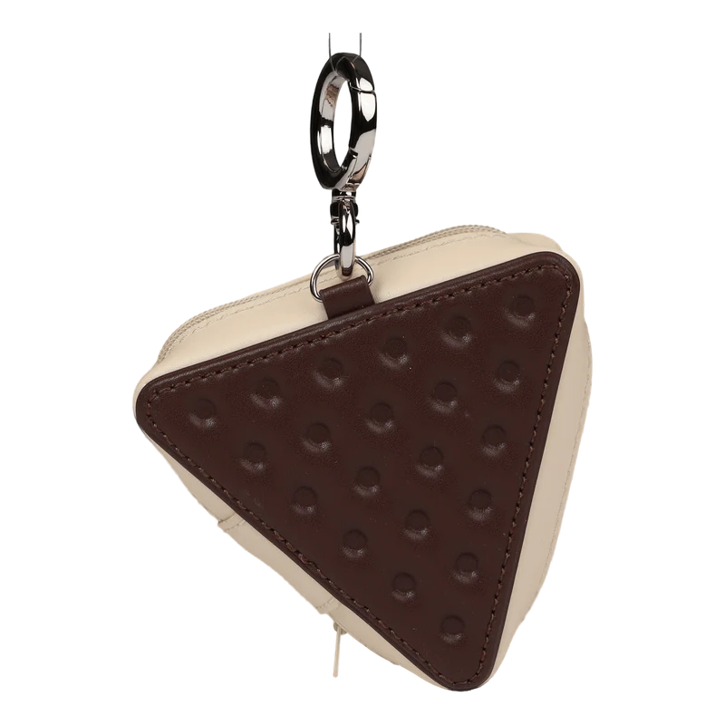 Icecream Sandwich Coin Purse Dark Brown